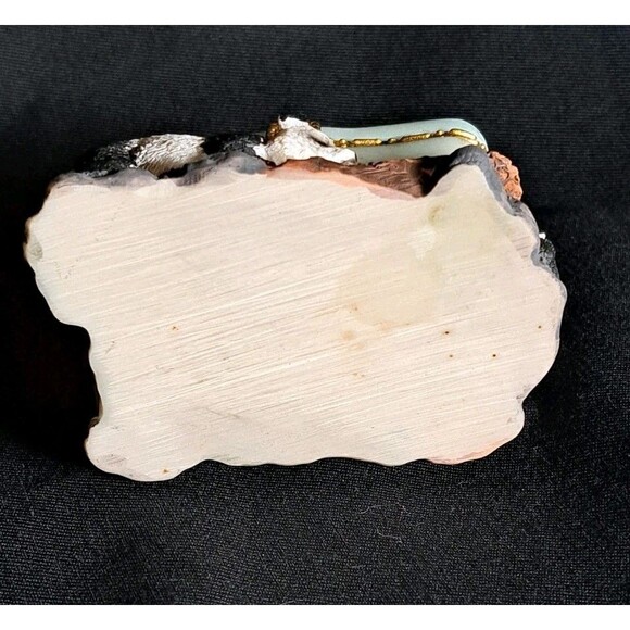 VTG Panda Trinket Box 3-dimensional Hinged - Picture 8 of 11